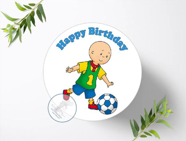 Caillou Tortenaufleger Ø 20cm, 0632w